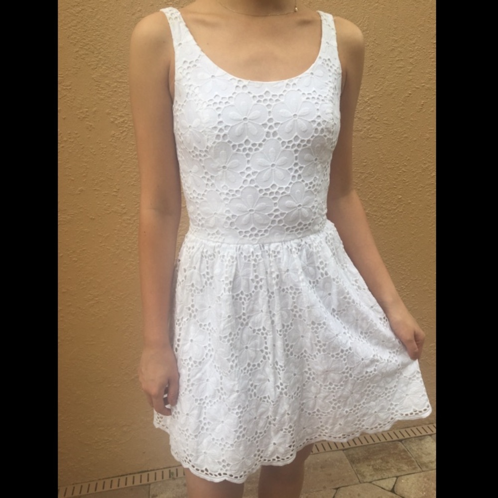 Lilly Pulitzer White Eyelet Dress